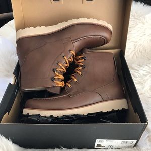 Brand New w/box UGG brown agnar waterproof boot